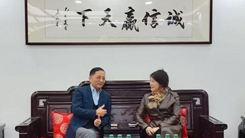 深圳市跨境电子商务协会王馨会长一行到访路通国际集团